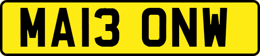 MA13ONW