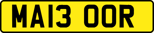 MA13OOR