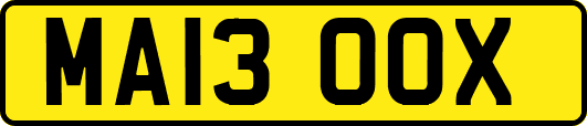 MA13OOX
