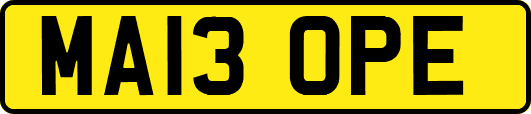 MA13OPE