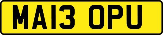 MA13OPU
