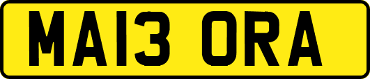 MA13ORA