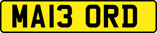 MA13ORD