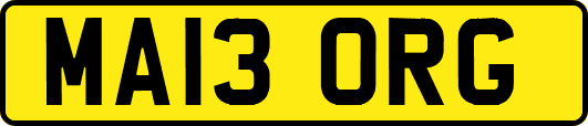 MA13ORG