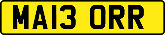 MA13ORR