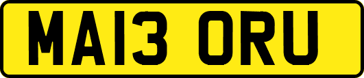 MA13ORU