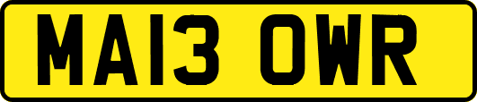 MA13OWR