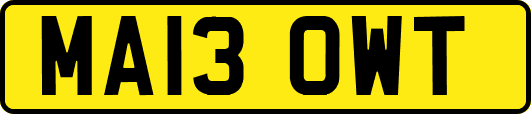 MA13OWT