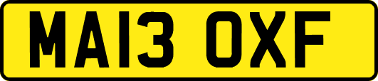 MA13OXF