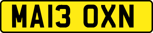 MA13OXN