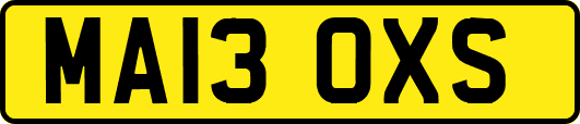 MA13OXS