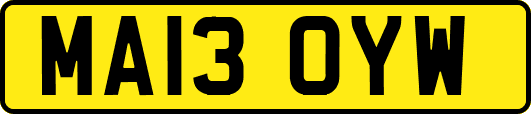 MA13OYW