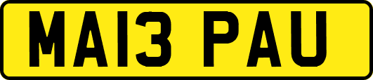 MA13PAU