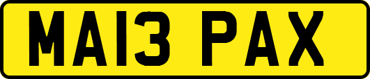 MA13PAX