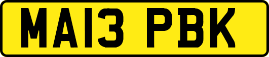 MA13PBK