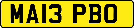 MA13PBO