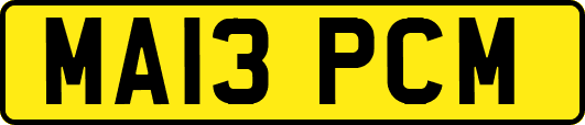 MA13PCM