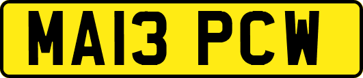 MA13PCW