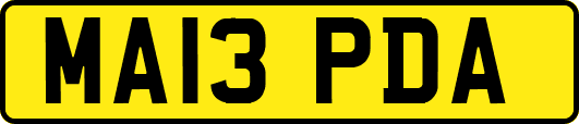 MA13PDA