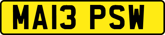 MA13PSW