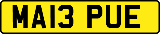 MA13PUE