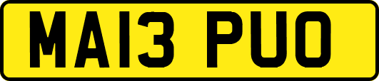 MA13PUO