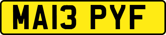 MA13PYF