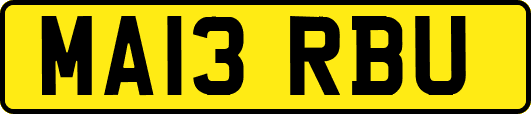 MA13RBU