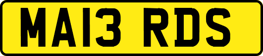 MA13RDS