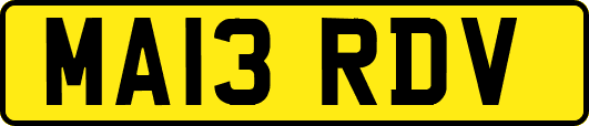 MA13RDV
