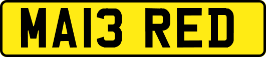 MA13RED