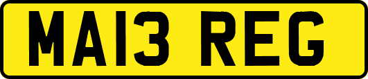 MA13REG