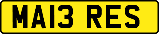 MA13RES