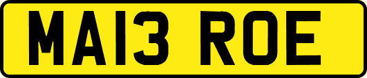 MA13ROE
