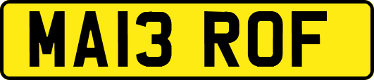 MA13ROF