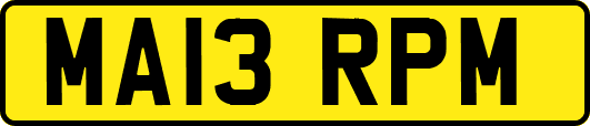 MA13RPM