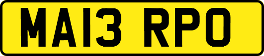 MA13RPO
