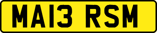 MA13RSM