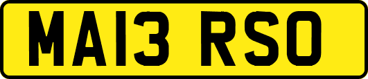 MA13RSO