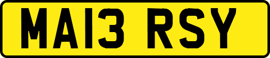 MA13RSY