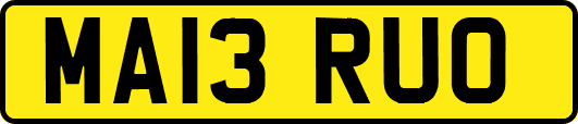 MA13RUO