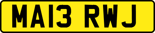 MA13RWJ