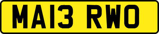 MA13RWO