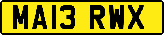 MA13RWX