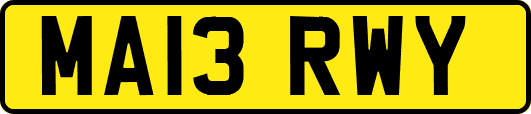 MA13RWY