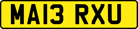 MA13RXU