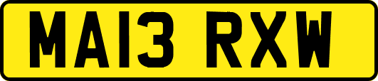 MA13RXW