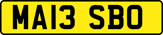 MA13SBO