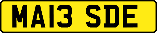 MA13SDE