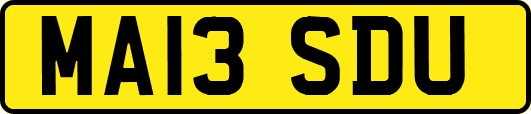 MA13SDU